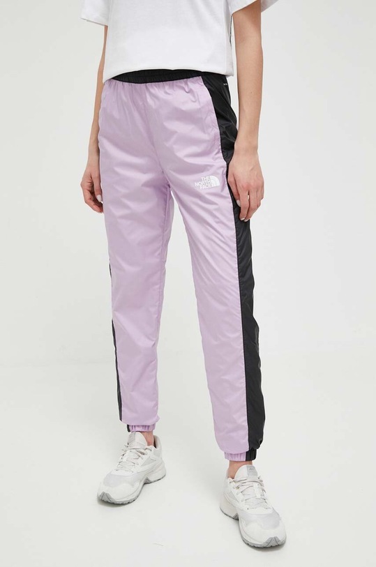 The North Face spodnie dresowe tkanina fioletowy NF0A5J6KHCP1