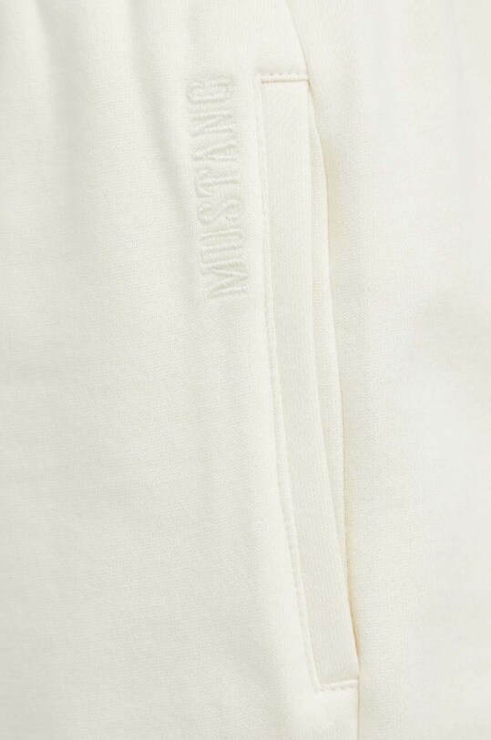 Βαμβακερό παντελόνι Mustang Style Cozy Jogger μπεζ 1013611.2013