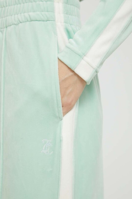 Παντελόνι φόρμας Juicy Couture πράσινο JCWB222011.321