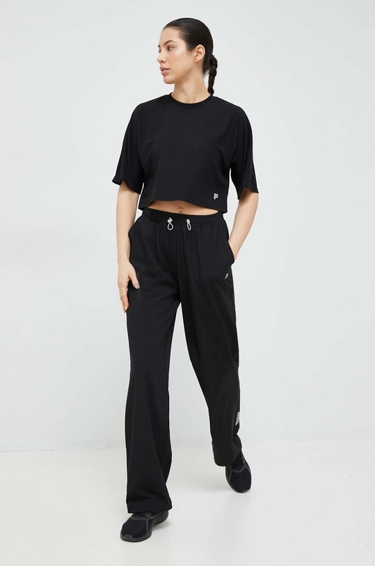 Штани для тренувань Fila Raqusa FAW0375 чорний SS23