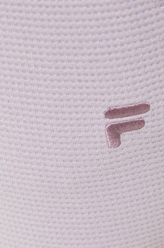 Fila pantaloni de trening din bumbac violet FAW0543