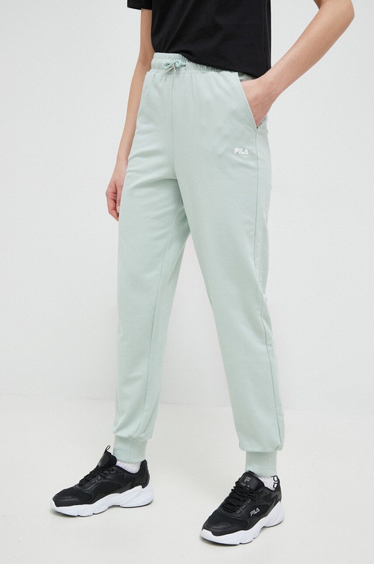 Fila pantaloni de trening tricotaj turcoaz FAW0559