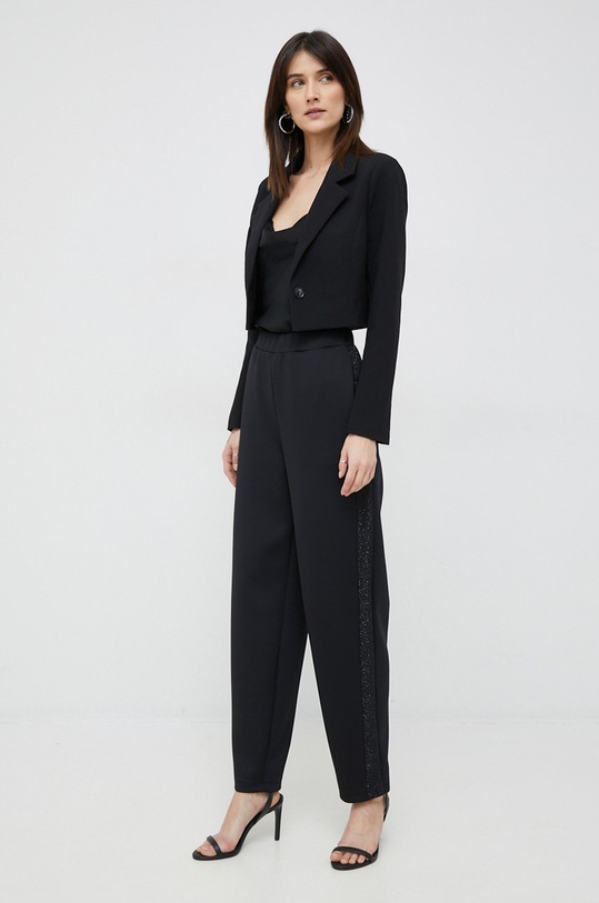 Nohavice Emporio Armani 3R2P7H.2JVLZ čierna SS23