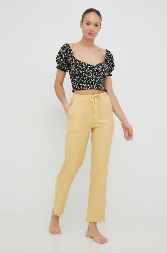 Παντελόνι Billabong ABJNP00216 κίτρινο SS23