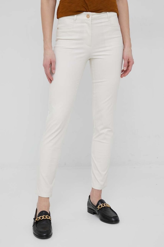 Pennyblack spodnie z elastanem beżowy 21311123