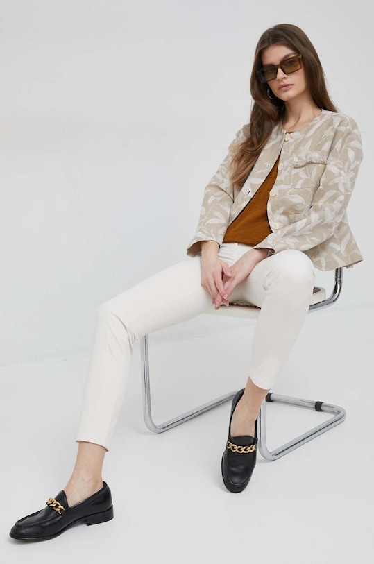 Pennyblack spodnie 21311123 beżowy SS23