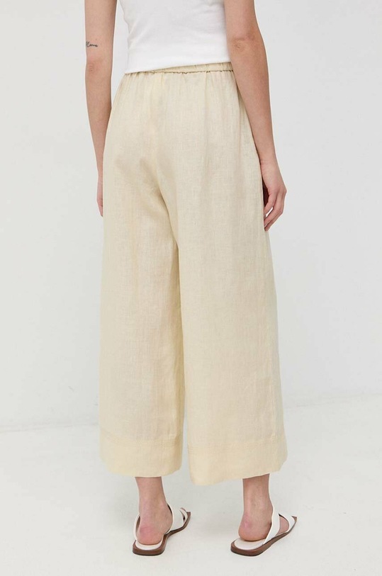 Одежда Льняные брюки Max Mara Leisure 2331310236600 бежевый