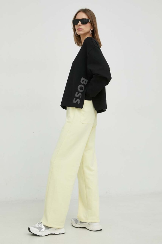 Max Mara Leisure pantaloni de trening 2337810436600 galben SS23
