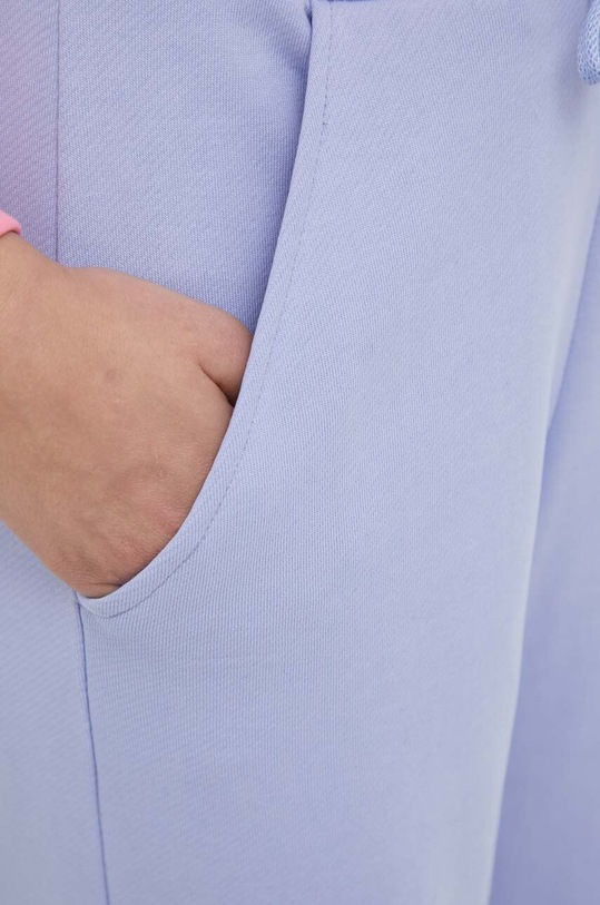 United Colors of Benetton spodnie dresowe bawełniane fioletowy 3OJADF00K.2H0