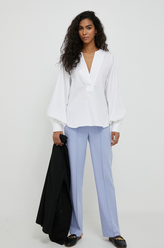 United Colors of Benetton spodnie 4LKVDF037.2H0 fioletowy SS23