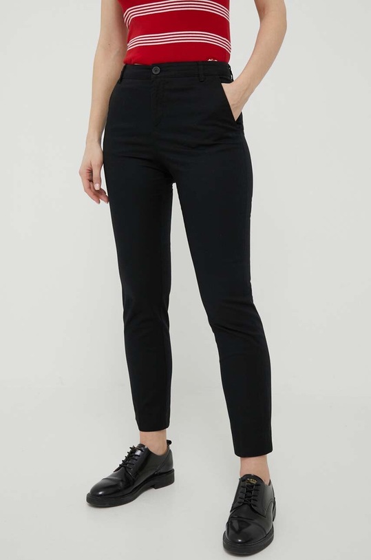 United Colors of Benetton pantaloni drept negru 4CV0558S4.100.