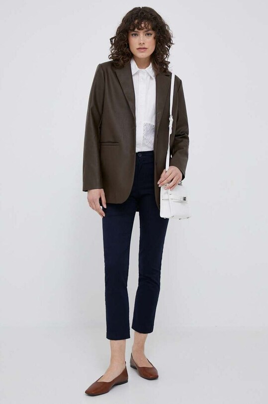 Брюки United Colors of Benetton 4CV0558S4.016 тёмно-синий SS23