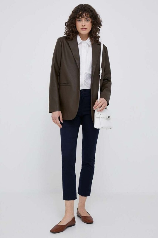 Kalhoty United Colors of Benetton 4CV0558S4.016 námořnická modř SS23