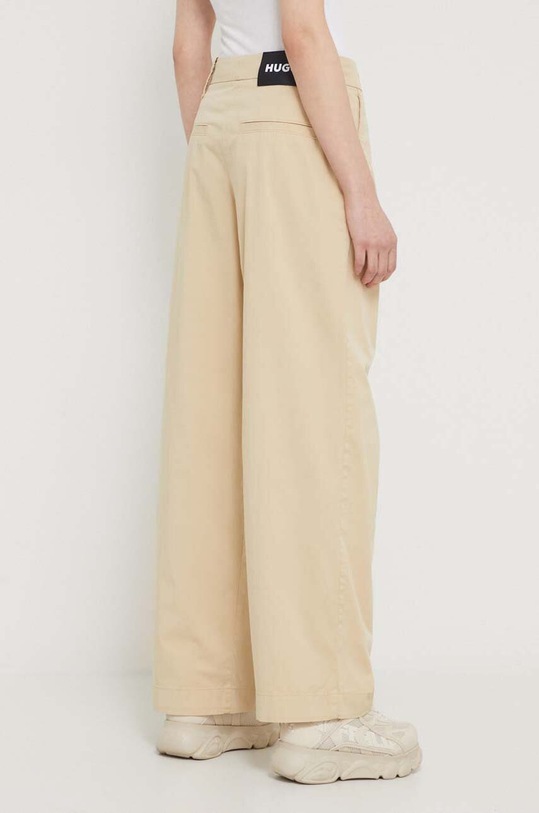 Oblečení Kalhoty HUGO 50489241 béžová