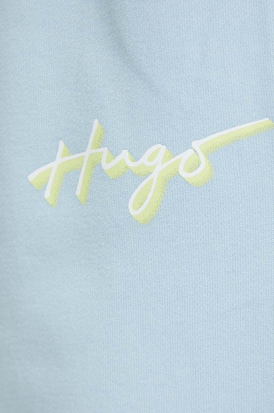 Бавовняні спортивні штани HUGO блакитний 50487388