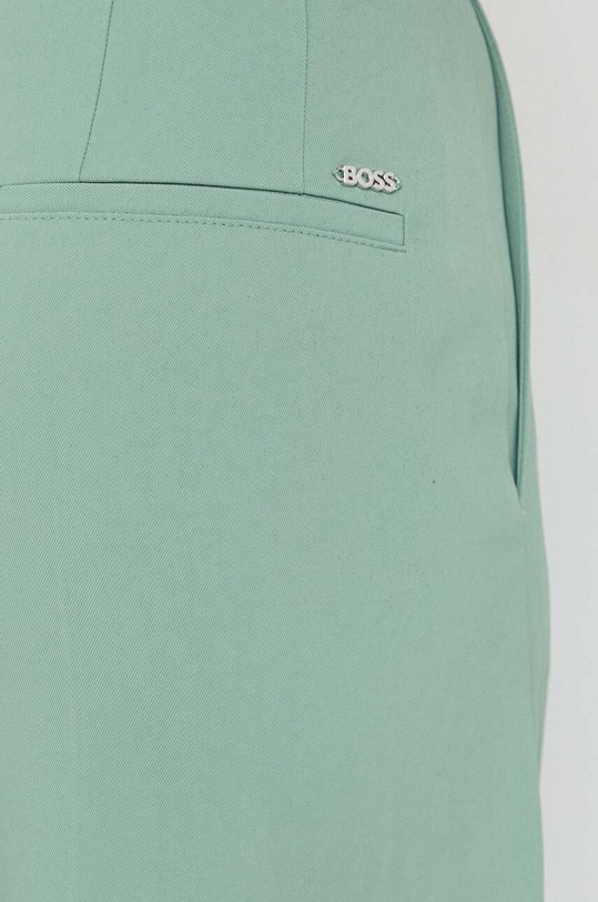 BOSS spodnie zielony 50488122