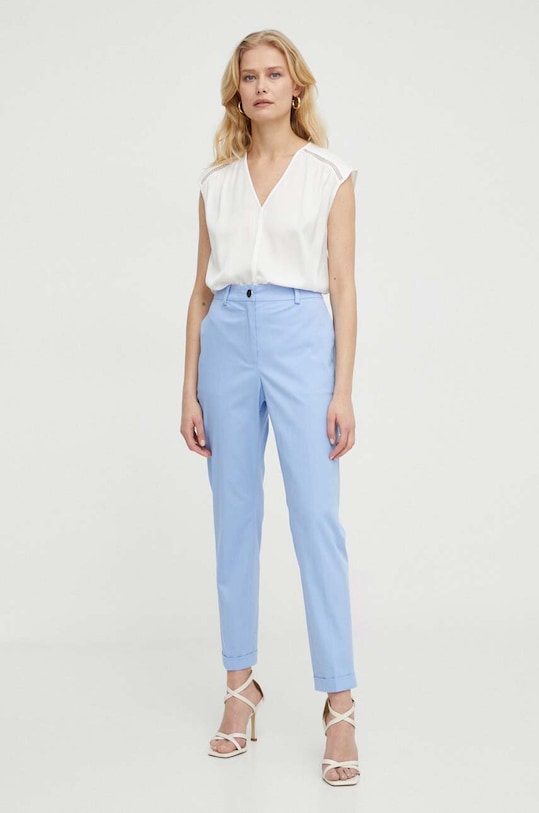 Hlače BOSS 50490057 modra AA00