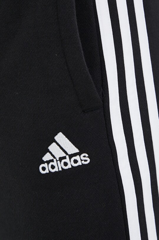 Хлопковые спортивные штаны adidas чёрный HA4375
