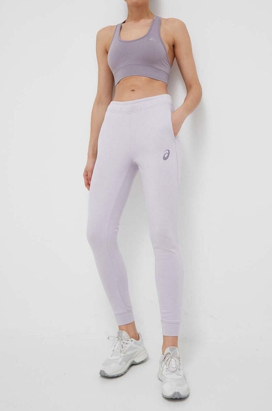 Asics spodnie dresowe 2032A982.504 fioletowy SS23