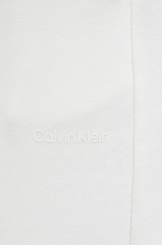 Παντελόνι προπόνησης Calvin Klein Performance Essentials λευκό 00GWS3P605
