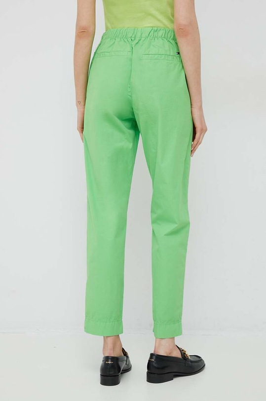 Odzież Tommy Hilfiger spodnie bawełniane WW0WW38730.PPYX zielony