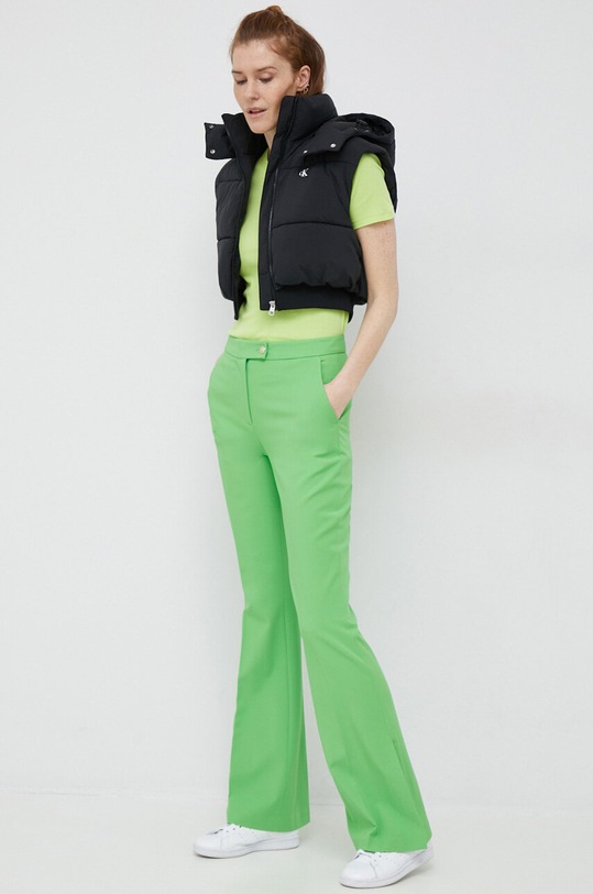 Tommy Hilfiger pantaloni WW0WW38598.PPYX verde SS23