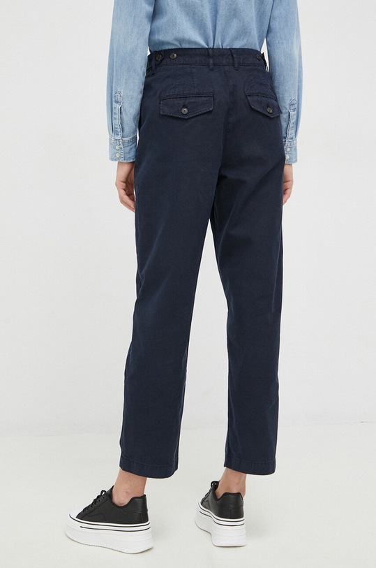 Îmbrăcăminte Tommy Hilfiger pantaloni de bumbac WW0WW38731.PPYX bleumarin
