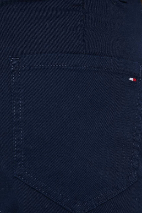 Hlače Tommy Hilfiger mornarsko plava WW0WW38726.PPYX