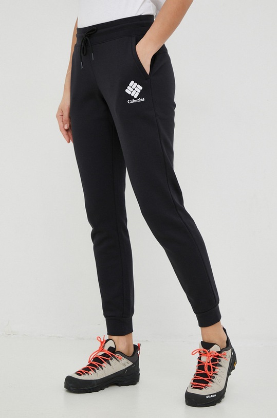 Columbia spodnie dresowe dzianina czarny 2032911