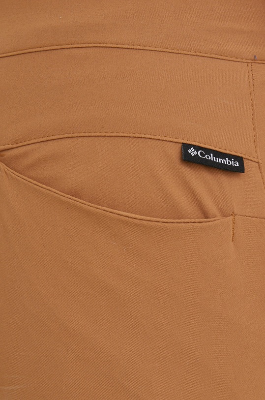Columbia spodnie outdoorowe Firwood Camp II brązowy 1885343.SS23