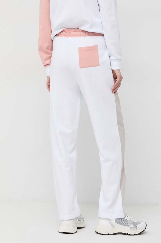 Odzież Armani Exchange spodnie dresowe bawełniane 3RYP79.YJDHZ biały
