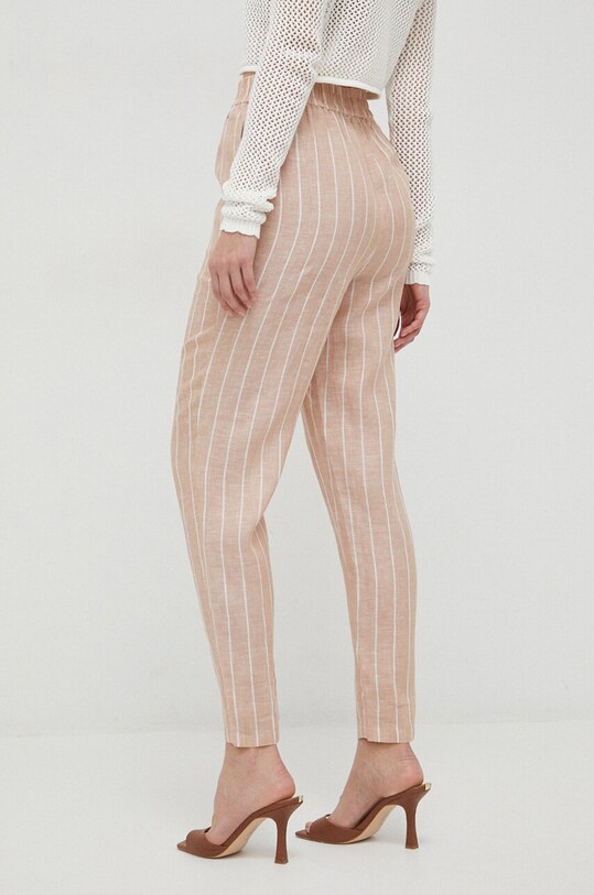 Îmbrăcăminte Armani Exchange pantaloni din in 3RYP09.YN5KZ bej