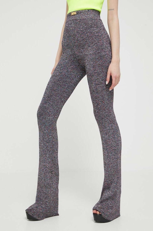 GCDS pantaloni tricotaj multicolor SS23W680909