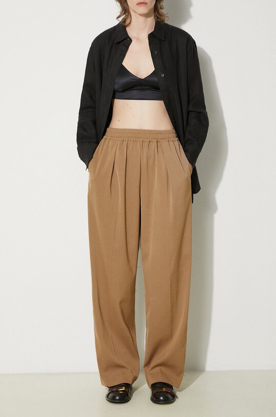 Nohavice Samsoe Samsoe JULIA JULIA béžová F23100048