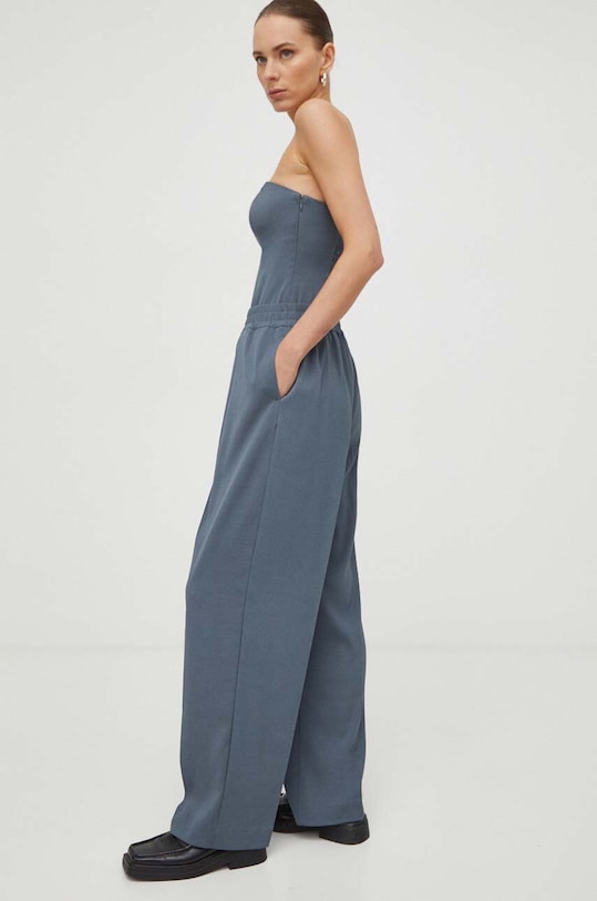 Samsoe Samsoe spodnie JULIA szary F23100048