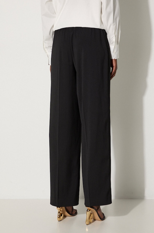 Παντελόνι Samsoe Samsoe JULIA F23100048 μαύρο SS25