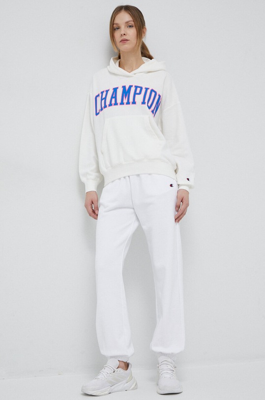 Champion pantaloni de trening 116052 alb SS23