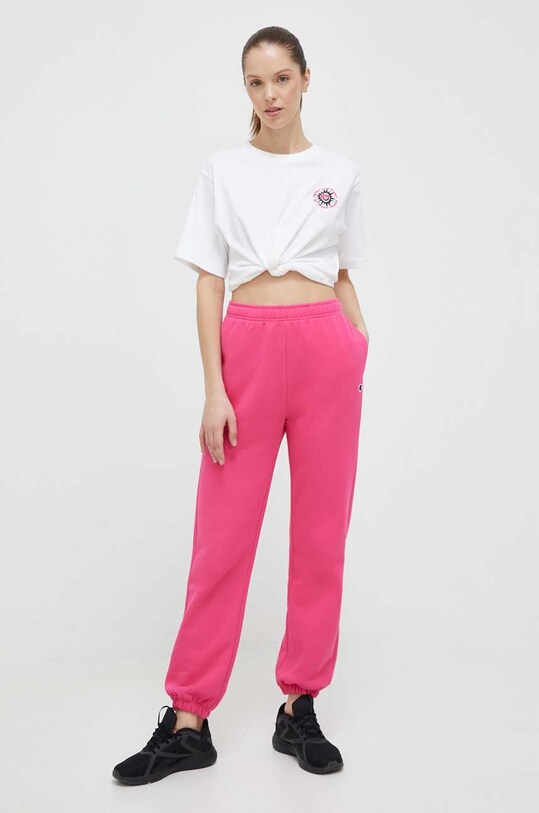 Champion spodnie dresowe 116052 różowy SS23