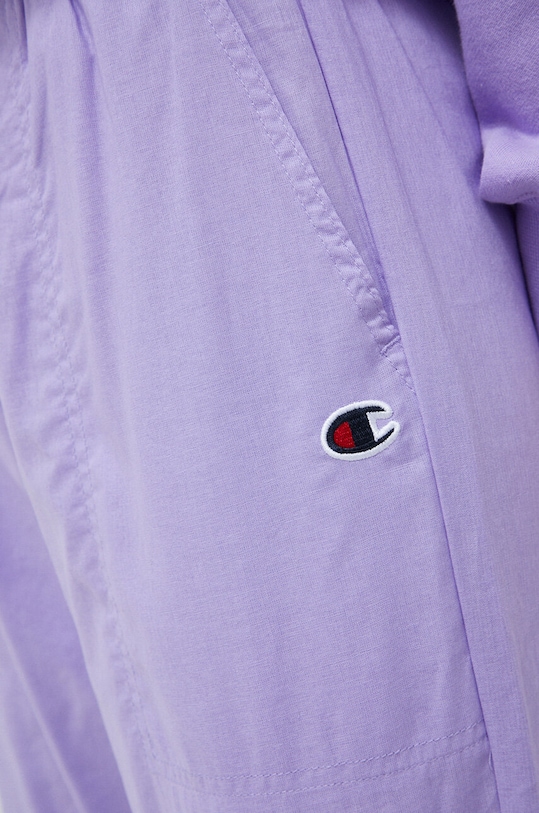 Бавовняні штани Champion фіолетовий 116077