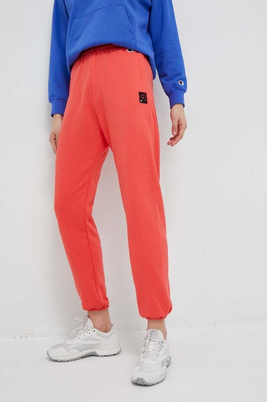 Champion pantaloni de trening tricotaj portocaliu 116152