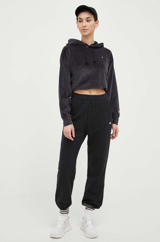 Champion spodnie dresowe 116219 czarny SS23