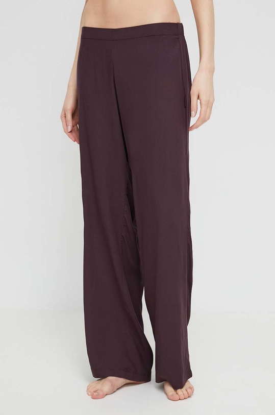 Calvin Klein Underwear spodnie piżamowe tkanina fioletowy 000QS6850E.PPYX