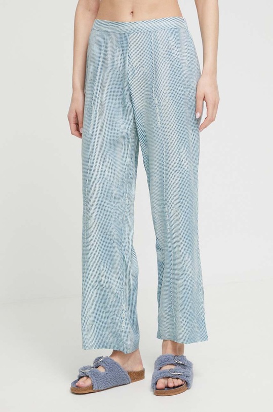 Calvin Klein Underwear spodnie piżamowe tkanina niebieski 000QS6850E.PPYX