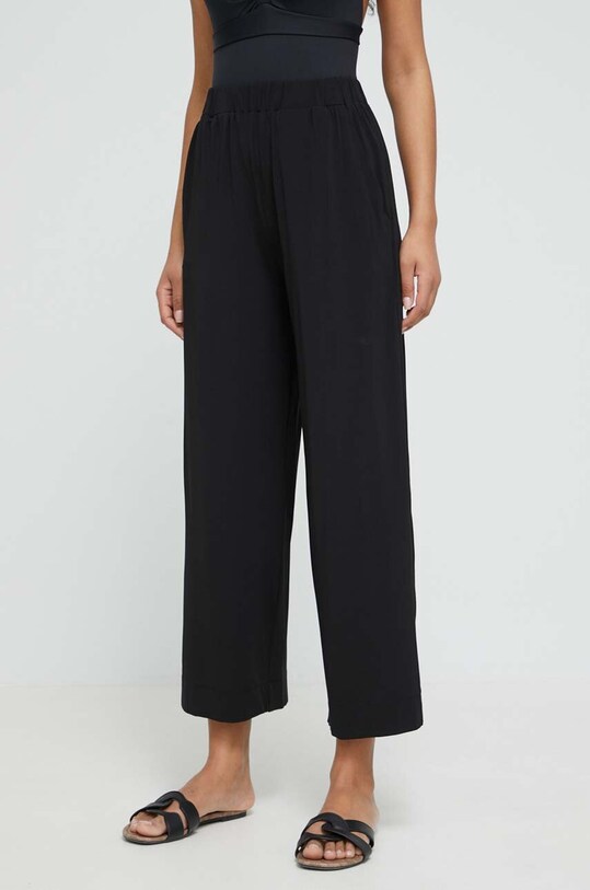 Παντελόνι παραλίας Max Mara Beachwear μαύρο 2337810138600