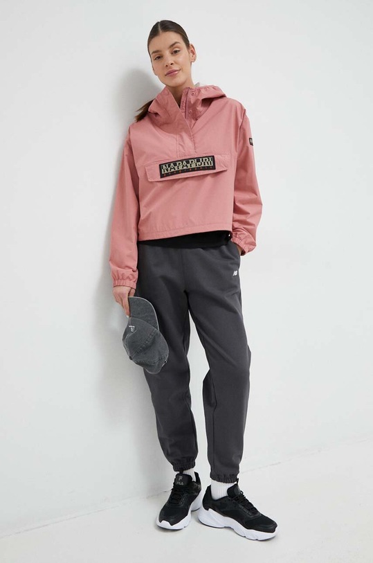 New Balance pamut melegítőnadrág WP31503ACK szürke SS23