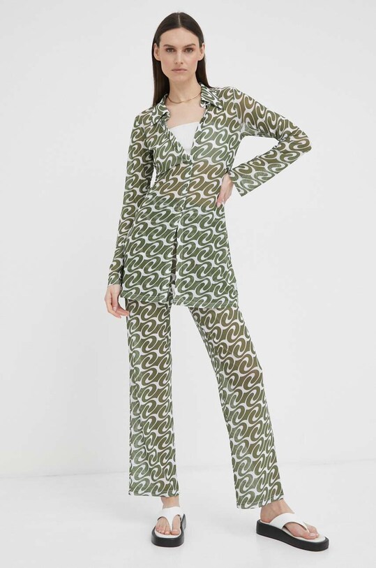 Résumé pantaloni 16540946 verde SS23