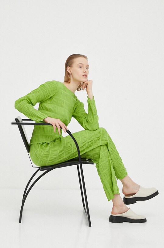 Hlače Résumé 16890933 zelena SS23