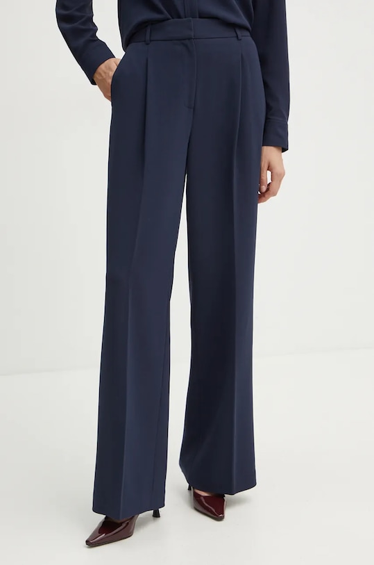 MICHAEL Michael Kors pantaloni bleumarin MS330H2ENX