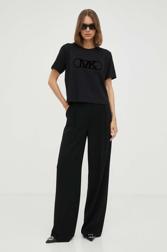 Nohavice MICHAEL Michael Kors MS330H2ENX čierna SS24