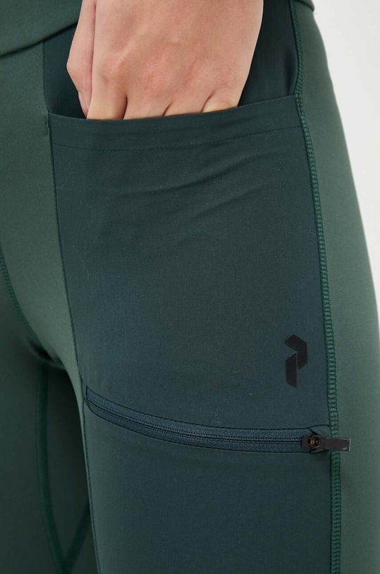 Sportovní legíny Peak Performance Vislight Track zelená G79191